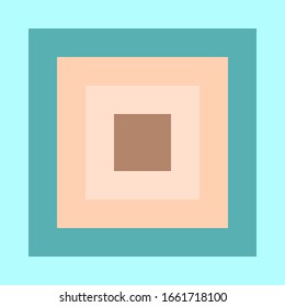 Hintergrundgrafik Square abstrakt bunt