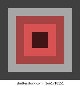 background illustration Square abstract colorful