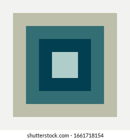 background illustration Square abstract colorful