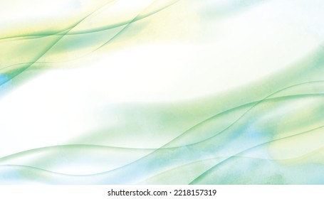 Background illustration in watercolor style
