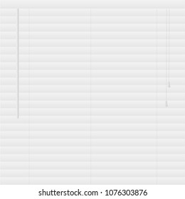 Background illustration of window blinds.