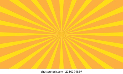Background illustration of a yellow image that spreads radially