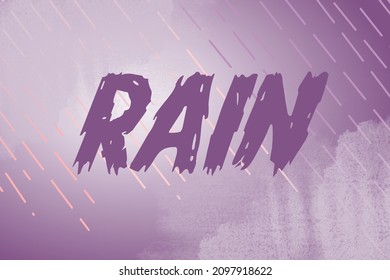 background, ilustration, vector rain pink white dot cloud