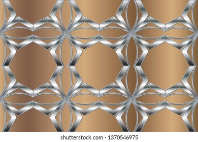  Background image. Abstract decorative texture. Modern pattern. metal mosaic on a colored background. Luxury vector pattern. 