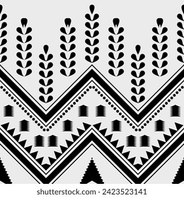 Background image of ancient tribal lines used to decorate fabrics and utensils. Tiles with various patterns and modern photo printing.