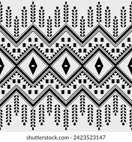Background image of ancient tribal lines used to decorate fabrics and utensils. Tiles with various patterns and modern photo printing.