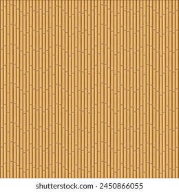 Background image of bamboo. Vertical wall made of bamboo vines. Vector, design illustration. Vector.