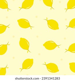 Background image: Beautiful, colorful lemon pattern wallpaper.