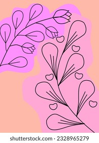 Background image, beautiful flowers, colorful, eye-catching, beautiful, suitable for use in various graphics