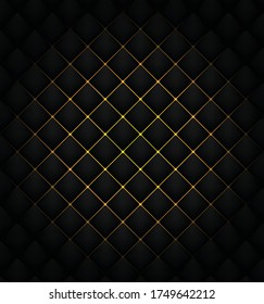 The background image of a black diamond is arranged repeatedly into a golden pattern in the middle of the image.