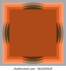 The background image blends circle and square.