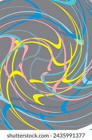 The background image is blue, pink, yellow, and gray Use alternating lines to create images. used in graphics