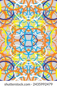 Das Hintergrundbild ist blau, pink, gelb und schwarz. Verwenden alternierender Linien zum Erstellen von Bildern. Wird in Grafiken verwendet