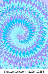 The background image is in blue tones. Alternate with straight lines, used in graphics.