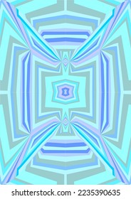 The background image is in blue tones. Alternate with straight lines, used in graphics.