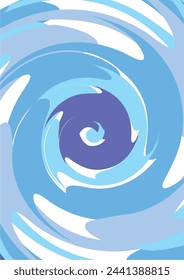 La imagen de fondo está en tonos azules. Alternar con líneas rectas, utilizado en gráficos.