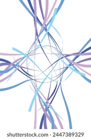 La Imagen de fondo es en tonos azules. Alternar con líneas rectas, utilizado en gráficos.
