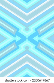The background image is in blue tones, using alternate colors along the lines of the shape. in graphic work