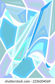 La imagen de fondo está en tonos azules y violetas. Alternar con líneas rectas, utilizado en gráficos.