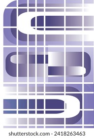 The background image is in blue and violet tones. Alternate with straight lines, used in graphics.