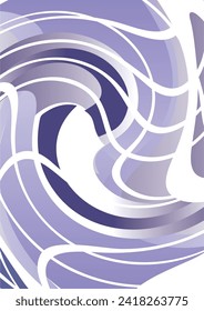 La imagen de fondo está en tonos azules y violetas. Alternar con líneas rectas, utilizado en gráficos.