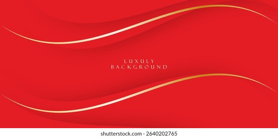 A background image in bright red tones that gives a sense of power and heat, with some curved lines in white and gold drawn on the surface, creating movement and depth to the image.