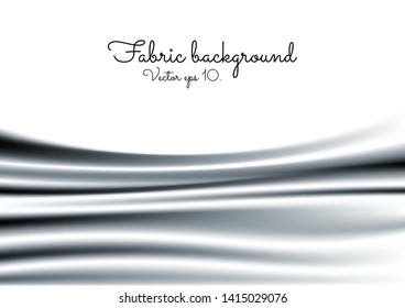 Background image consisting of black and white patterned fabric vector for opening ceremony or other occasions