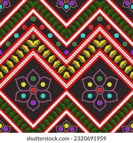 Background image, dark color, gem pattern, 5 colors, beautiful, seamless, full woven, suitable for embroidery, shirts, skirts, bags