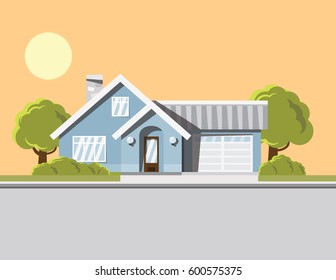 Background image of dream house