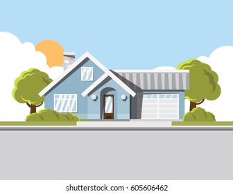 Background image of dream house