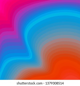 Background image in the form of strips of colors. The color transition in the bands. Back background for lettering and advertising.