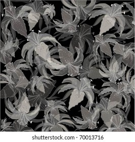 Background with the image of garden lilies.