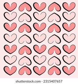 
imagen de fondo regalo envolver papel patrón gráfico tonos rosa cardíaco
