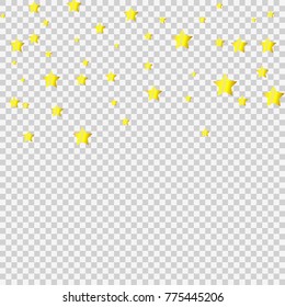 Background image gold star transparent background