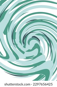 Background image, green color tones, gradients of color used in graphics