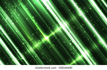 Background image with green light gold flares.