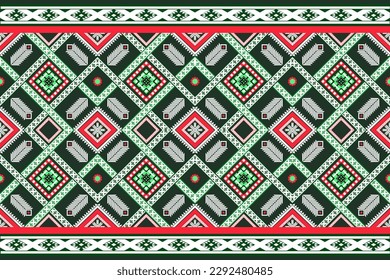 background image green red connected by geometric shapes For making shirts, tablecloths, skirts, bags, hats, book covers, curtains, shawls, bed sheets, pillow cases.