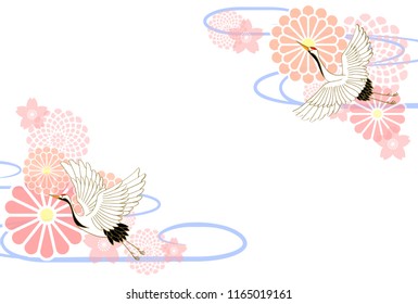 Background image of Japanese pattern