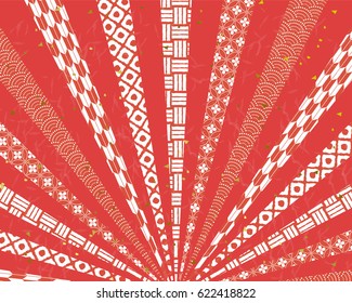 Background image of Japanese pattern
