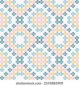 The background image is made from triangular images.