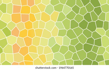 Background image of mosaic glass arranged in irregular shapes. Background image for design of wallpaper, covers,banner.
