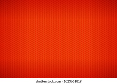Background image orange color with hexagon pattern.