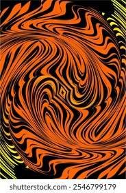 The background image is in orange tones. Alternate with straight lines, used in graphics.