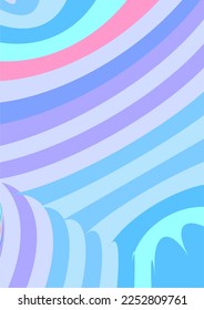 La imagen de fondo en tonos rosa y azul, colocada alternativamente, se puede utilizar en el trabajo gráfico.