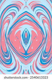 La Imagen de fondo en tonos rosa y azul, colocada alternativamente, se puede utilizar en trabajos gráficos.
