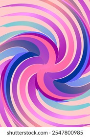 Das Hintergrundbild in Rosa- und Blautönen, die abwechselnd platziert werden, kann für grafische Arbeiten verwendet werden.