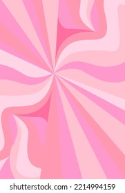 Background image, pink tones, shapes, alternating gradients used in graphics