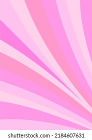 The background image is in pink tones, using shapes to arrange. Composition with gradation used for graphics