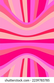 The background image is in pink tones, using shapes to arrange. Composition with gradation used for graphics