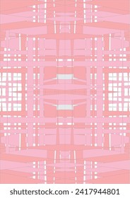 The background image is in pink tones, using shapes to arrange. Composition with gradation used for graphics